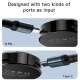 Yesido DS18 For Apple Watch Zinc Alloy Watch Charger Mini Strong Magnetic Wireless Charging(Black)