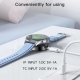 Yesido DS19 For Samsung Smart Watch Portable Charger Dual Input Port Magnetic Wireless Charger(Black)