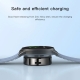 Yesido DS19 For Samsung Smart Watch Portable Charger Dual Input Port Magnetic Wireless Charger(Black)