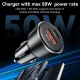 Yesido Y64 PD30W Type-C + QC20W USB Super Fast Car Charger (Black)