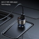 Yesido Y52 48W Dual-channel Fast Charging Zinc Alloy QC3.0 Car Charger(Black)