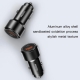 Yesido Y42 PD+QC3.0 Car Charger Cigarette Lighter 42W Fast Charger(Black)