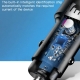 Yesido Y42 PD+QC3.0 Car Charger Cigarette Lighter 42W Fast Charger(Black)