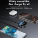 Yesido DS28 15W Smart Digital Display Magnetic Wireless Charger with 1.2m Type- C Cable (Black)