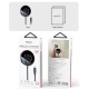 Yesido DS28 15W Smart Digital Display Magnetic Wireless Charger with 1.2m Type- C Cable (Black)