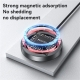 Yesido DS28 15W Smart Digital Display Magnetic Wireless Charger with 1.2m Type- C Cable (Black)
