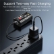 Yesido YP35 10000mAh Fast Charging Power Bank with LED Display Phone Charging Station(Black)