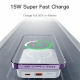 Yesido YP45 10000mAh Power Bank 15W Magnetic Adsorption Phone Wireless Charger(White)