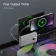 Yesido YP48 Compact Size 10000mAh Power Bank Portable Charger with 8-Pin+Type-C Cable