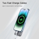 Yesido YP48 Compact Size 10000mAh Power Bank Portable Charger with 8-Pin+Type-C Cable