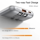 Yesido YP48 Compact Size 10000mAh Power Bank Portable Charger with 8-Pin+Type-C Cable
