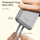 Yesido YP48 Compact Size 10000mAh Power Bank Portable Charger with 8-Pin+Type-C Cable