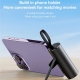 Yesido YP68 5000mAh iPhone Plug Mini Power Bank with Built-In Type-C Cable and Hidden Bracket(Black)