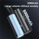 Yesido YP68 5000mAh iPhone Plug Mini Power Bank with Built-In Type-C Cable and Hidden Bracket(Black)