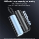 Yesido YP68 5000mAh iPhone Plug Mini Power Bank with Built-In Type-C Cable and Hidden Bracket(Black)