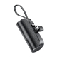 Yesido YP68 5000mAh iPhone Plug Mini Power Bank with Built-In Type-C Cable and Hidden Bracket(Black)
