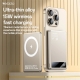 Yesido YP66 5000mAh Ultra-Thin Magnetic Wireless Power Bank with Digital Display(Titanium Gold)