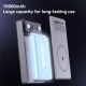 Yesido YP61 Type-C + USB Dual Port 10000mAh 15W Wireless Charging Magnetic Power Bank(Grey)