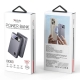 Yesido YP61 Type-C + USB Dual Port 10000mAh 15W Wireless Charging Magnetic Power Bank(Grey)