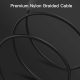 Yesido YH32 3.5mm In-Ear Braided Wired Earphone, Length: 1.2m