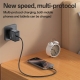 Yesido YC75 PD65W Power Adapter 2m USB-C / Type-C Cable Laptop Charger, EU Plug(Black)