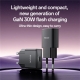 Yesido YC74 Ultra-thin 30W Fast Charger USB-C / Type-C Power Adapter, EU Plug(Black)
