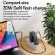 Yesido YC74 Ultra-thin 30W Fast Charger USB-C / Type-C Power Adapter, EU Plug(Black)