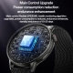 Yesido IO28 Smart Watch, 1.51 inch Screen, Support BT Call / Heart Rate (Black)