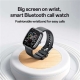 Yesido IO22 Waterproof Smart Watch, 1.83 inch Screen, Support BT Call / Health Monitor(Black)