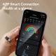 Yesido IO32 Health Monitor Smart Ring, Support Body Temperature / Heart Rate / Blood Pressure / Female Physiological Reminder(Black)