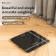 Yesido MG10 Tempered Glass LED Display Digital Scale High Precision Body Weight Scale(Black) (280x280x23.5mm)