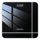 Yesido MG10 Tempered Glass LED Display Digital Scale High Precision Body Weight Scale(Black) (280x280x23.5mm)