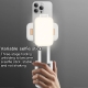 Yesido DH10 Fill Light Selfie Stick Phone Live Broadcast Holder(White)