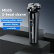 Yesido MG05 Waterproof Electric Shaver Razor with 3 Floating Cutter Heads (Black)