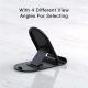 Yesido C141 Mini Folding Hands-free Phone Holder 4 Angles Adjustable Anti-slip Desktop Stand (Black)