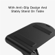 Yesido C141 Mini Folding Hands-free Phone Holder 4 Angles Adjustable Anti-slip Desktop Stand (Black)