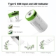 SMARTOOOLS 4Pcs 3.7V 300mAh CR2 Rechargeable Li-ion Battery for Digital Camera GPS Security Medical Equipment