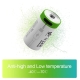 SMARTOOOLS 2Pcs 700mAh 3.7V CR123A Rechargeable Batteries for Flashlight Toys Alarm System Microphones