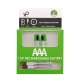 SMARTOOOLS 2Pcs 1.5V 750mWh AAA Rechargeable Li-ion Battery for Remote Control Wireless Mouse Toy