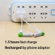 SMARTOOOLS 4Pcs Rechargeable 1.5V 750mWh High Capacity AAA Li-ion Battery for Remote Control Wireless Mouse Toy