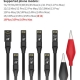 18 Kinds Power Boot Cable for iPhone 7 to 16 Pro Max  (8 in 1)