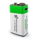 SMARTOOOLS 1Pc 9V 650mAh Type-C Rechargeable Battery Li-ion Battery for RC Helicopter Multimeter