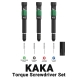 2UUL SD20 KAKA Torque Screwdriver 3pcs/set with replacement Tips