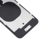 Back Glass With Camera Lens Cover For iPhone 16e - Black