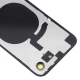 Back Glass With Camera Lens Cover For iPhone 16e - Black