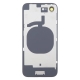 Back Glass With Camera Lens Cover For iPhone 16e - White