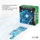 Mijing Aeolus X1 3in1 Cooling/ Smoke Exhaust Fan With UV Curing Lamp
