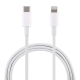 20W 9V/2A 1M USB-C / Type-C to 8 Pin PD Fast Charging Cable for iPhone, iPad, Cable Length: 1m(White)