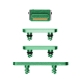 For iPhone 12/ 12 Mini Side Bottom Set- Green